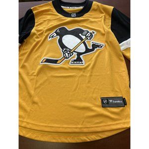 Men's Fanatics Authentic Pittsburgh Penguins Breakaway NHL Hockey Jersey  Large